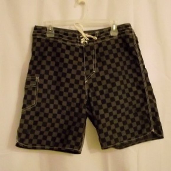 VANS Off the Wall Men's  Shorts, Sz:32, Blk/Gry - Picture 2 of 16
